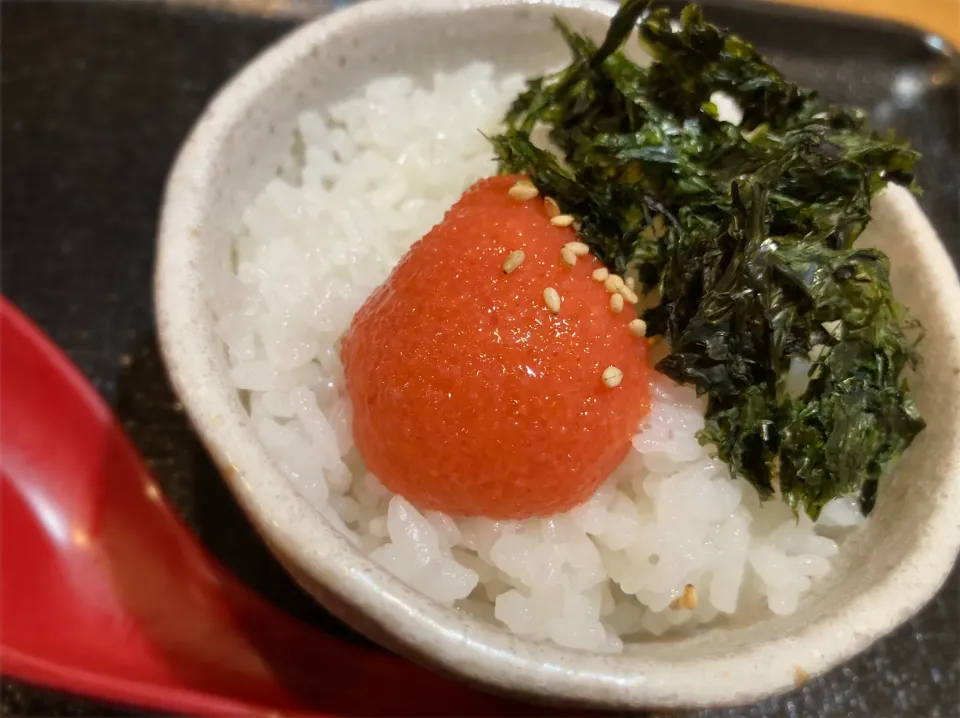 Snapdishの料理写真:岩海苔明太丼|ガラクタさん