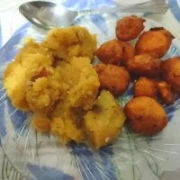 Moongdaal mangodi with kesari bath|Aps10さん