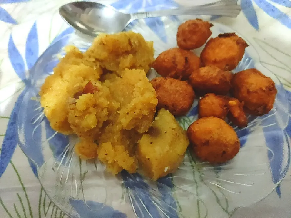 Moongdaal mangodi with kesari bath|Aps10さん