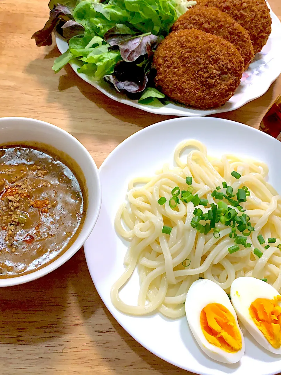 カレー坦々うどん。レトルトカレーで⭐️|kaokaoさん