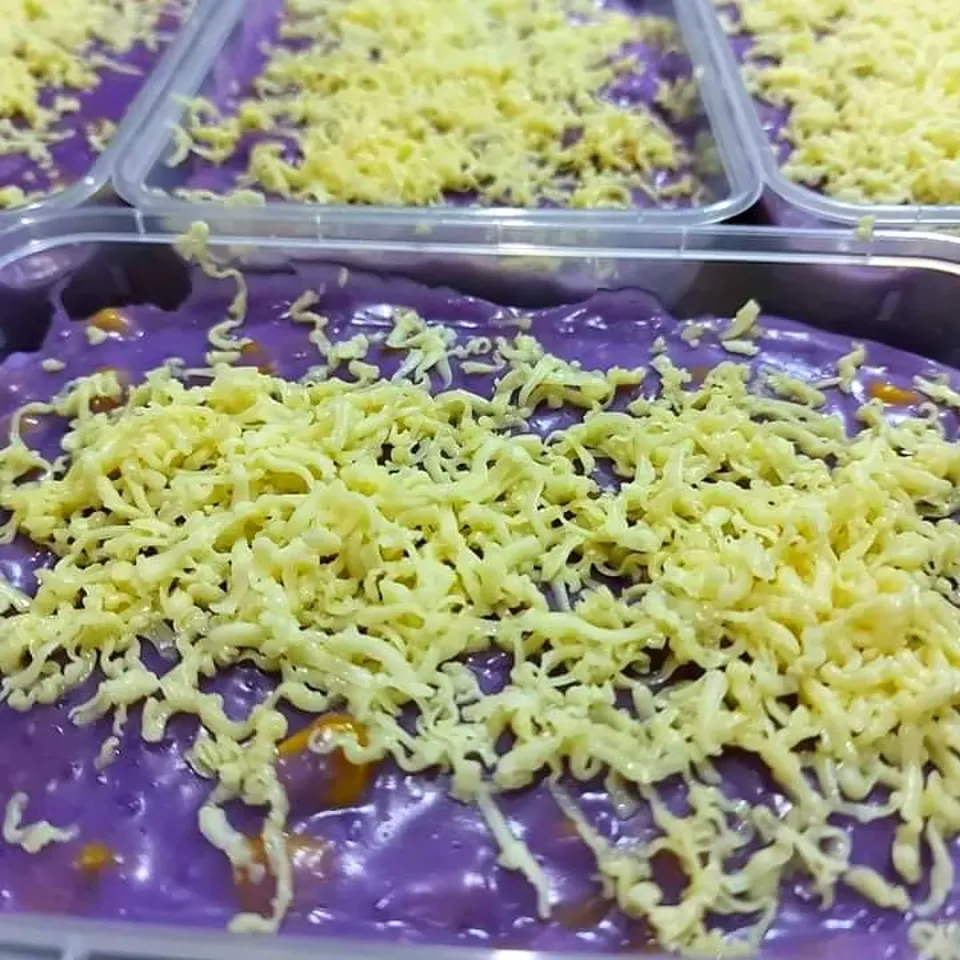 Ube Cheese Maja Blanca|Jazelle Snow's Sweets & Cakesさん