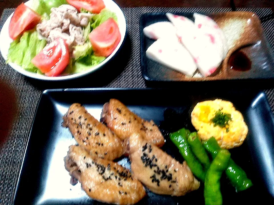 Snapdishの料理写真:テバのたれ焼き|智子さん