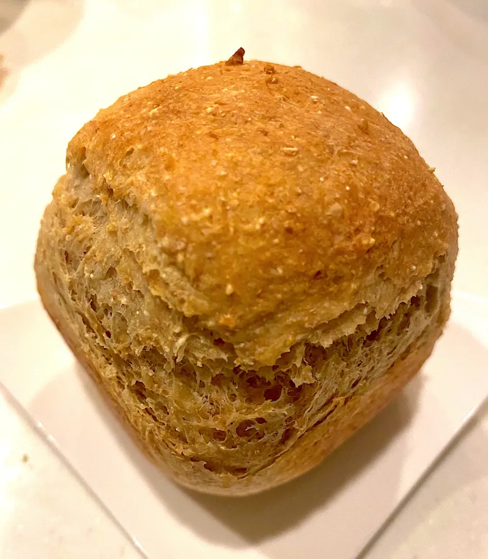 ほったらかし全粒粉パン🍞まわりザクッと中はほわほわ|みうのすけさん