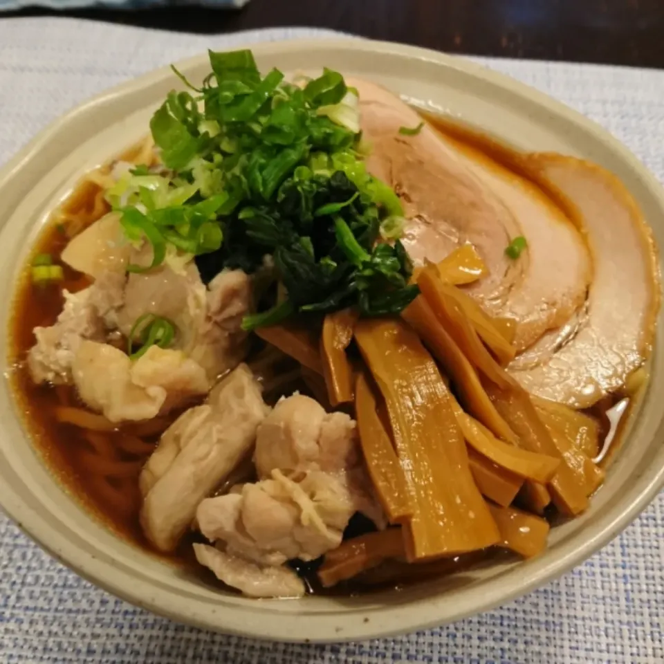 Snapdishの料理写真:醤油ラーメン(^o^)|しーPaPaさん