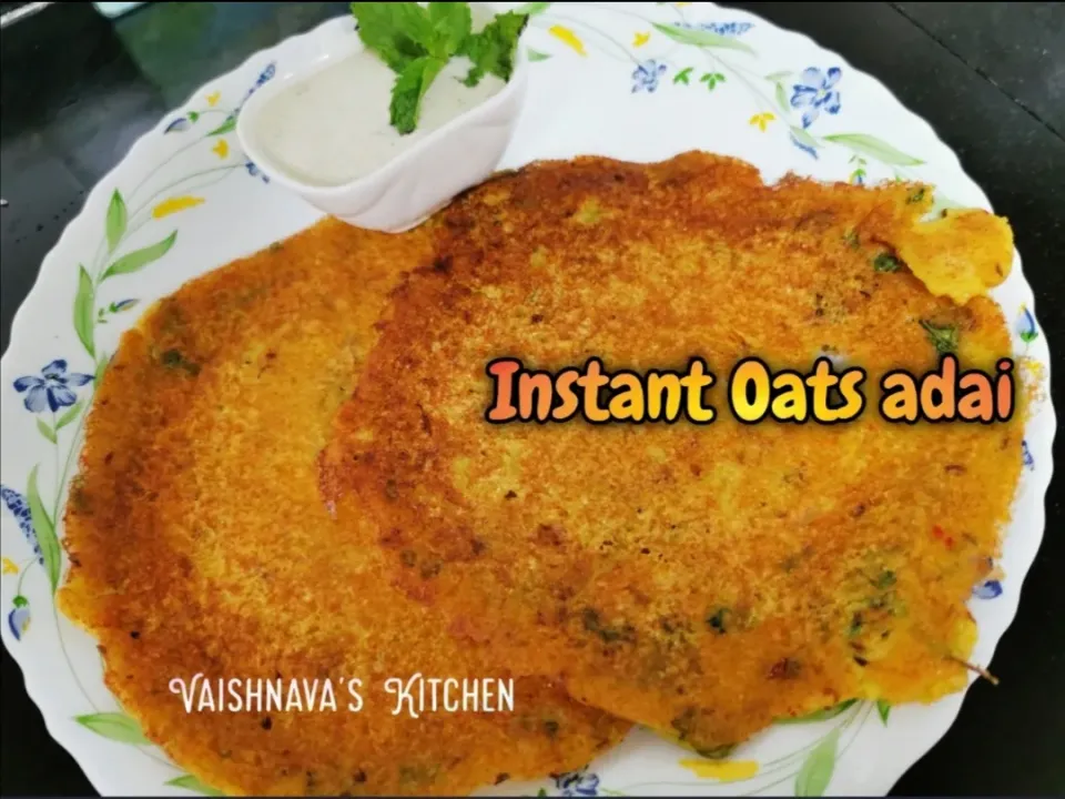 Oats adai|Vaishnava's Kitchenさん