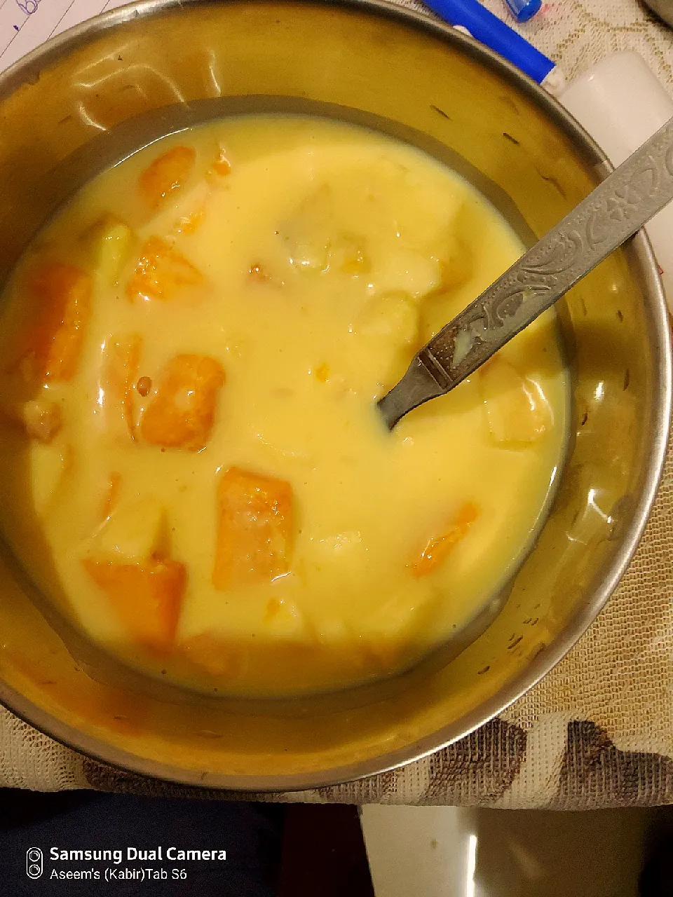 mango apple custurd|IndianHands🙏さん