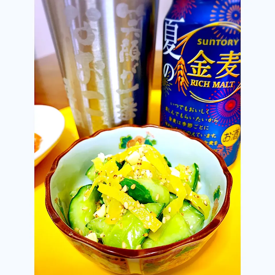 Snapdishの料理写真:最強に好きな組み合わせで🍺|tonaさん