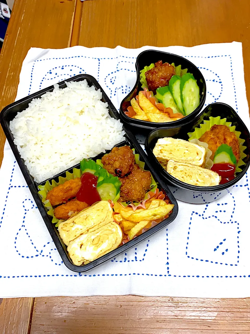 Snapdishの料理写真:7月29日甘酢あん肉団子弁当|アッキーさん