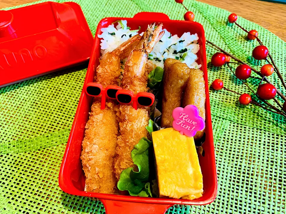 海老フライ弁当|いちごさん