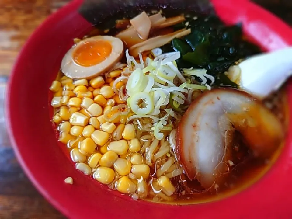 Snapdishの料理写真:☆ラーメンランチ🍜
🌽トッピング🥰|☆Chieco☆さん