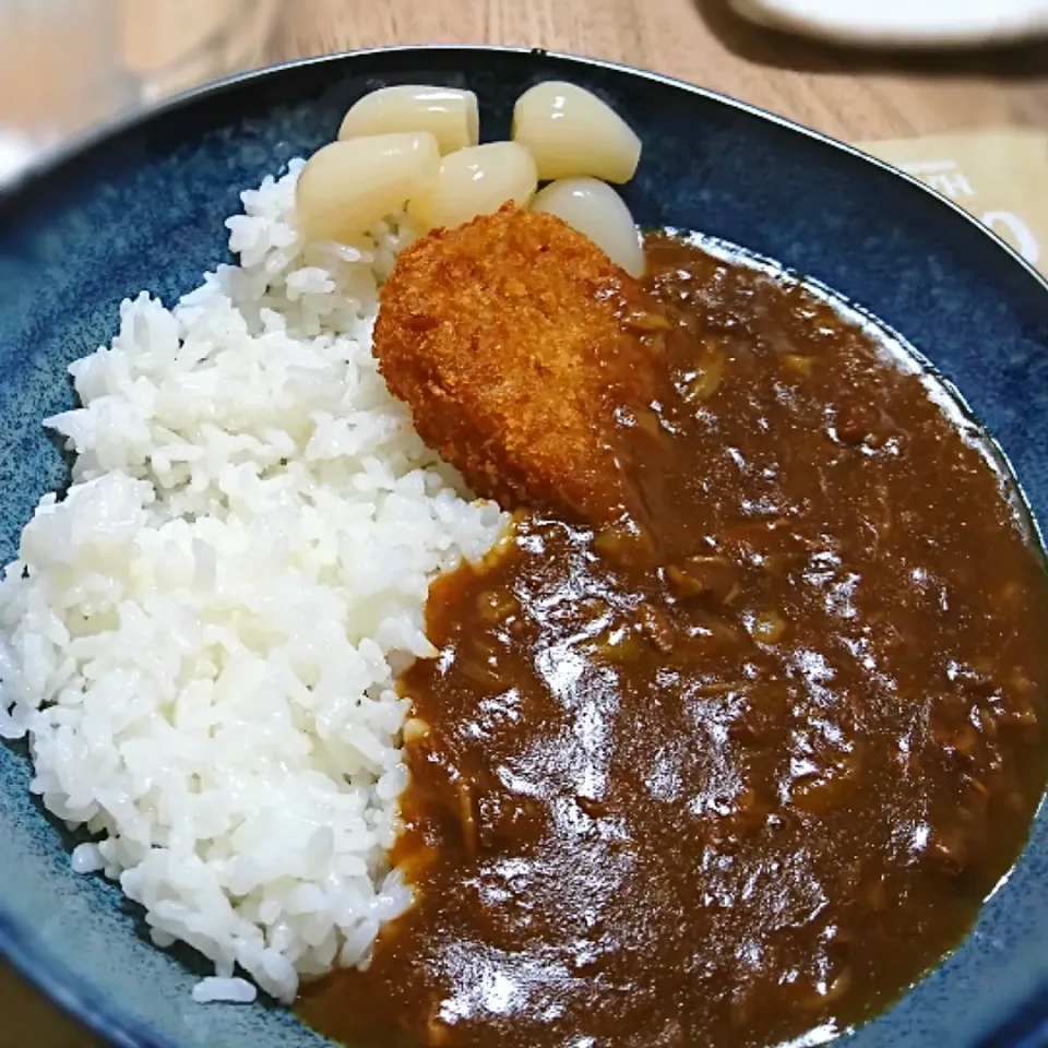 コロッケカレー🍛|かめさん