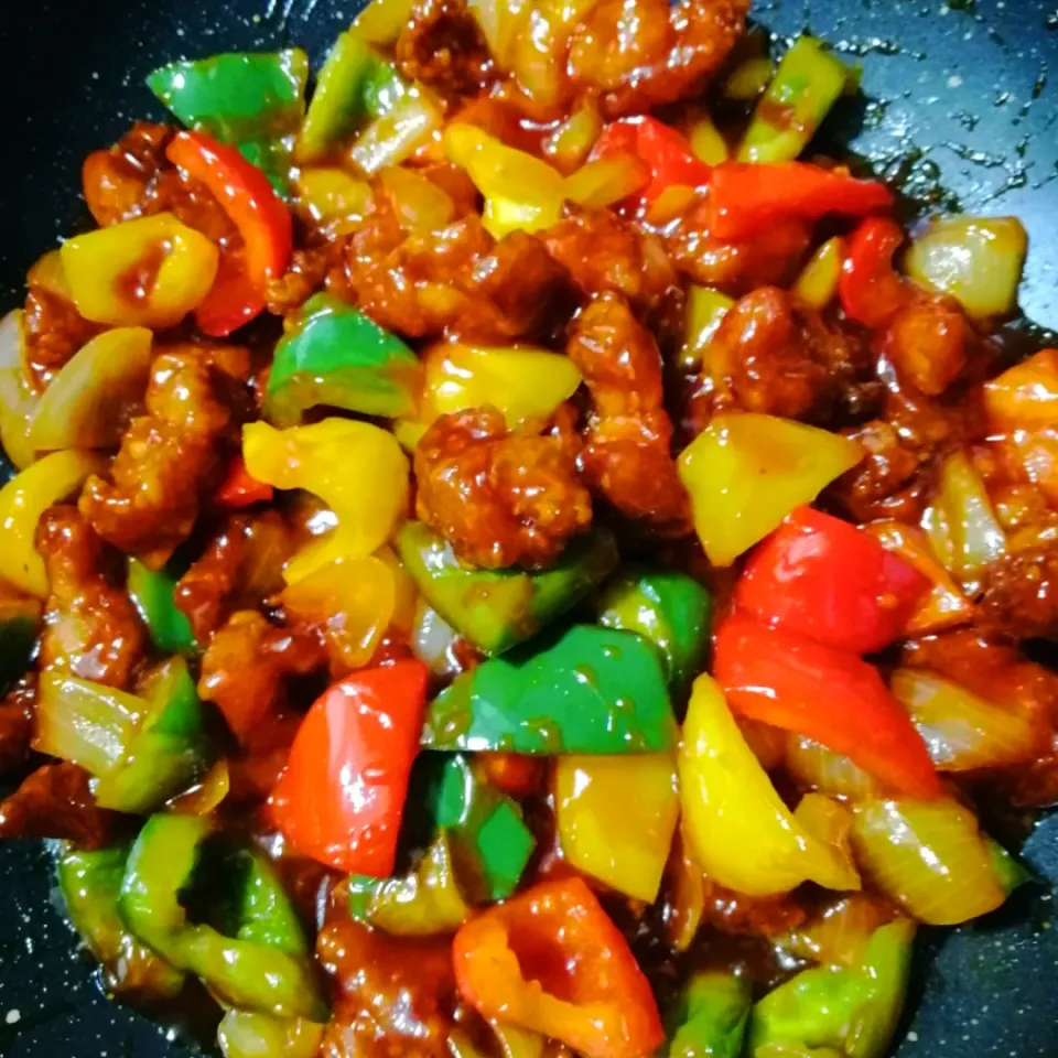 sweet and sour chicken|ivyivyさん