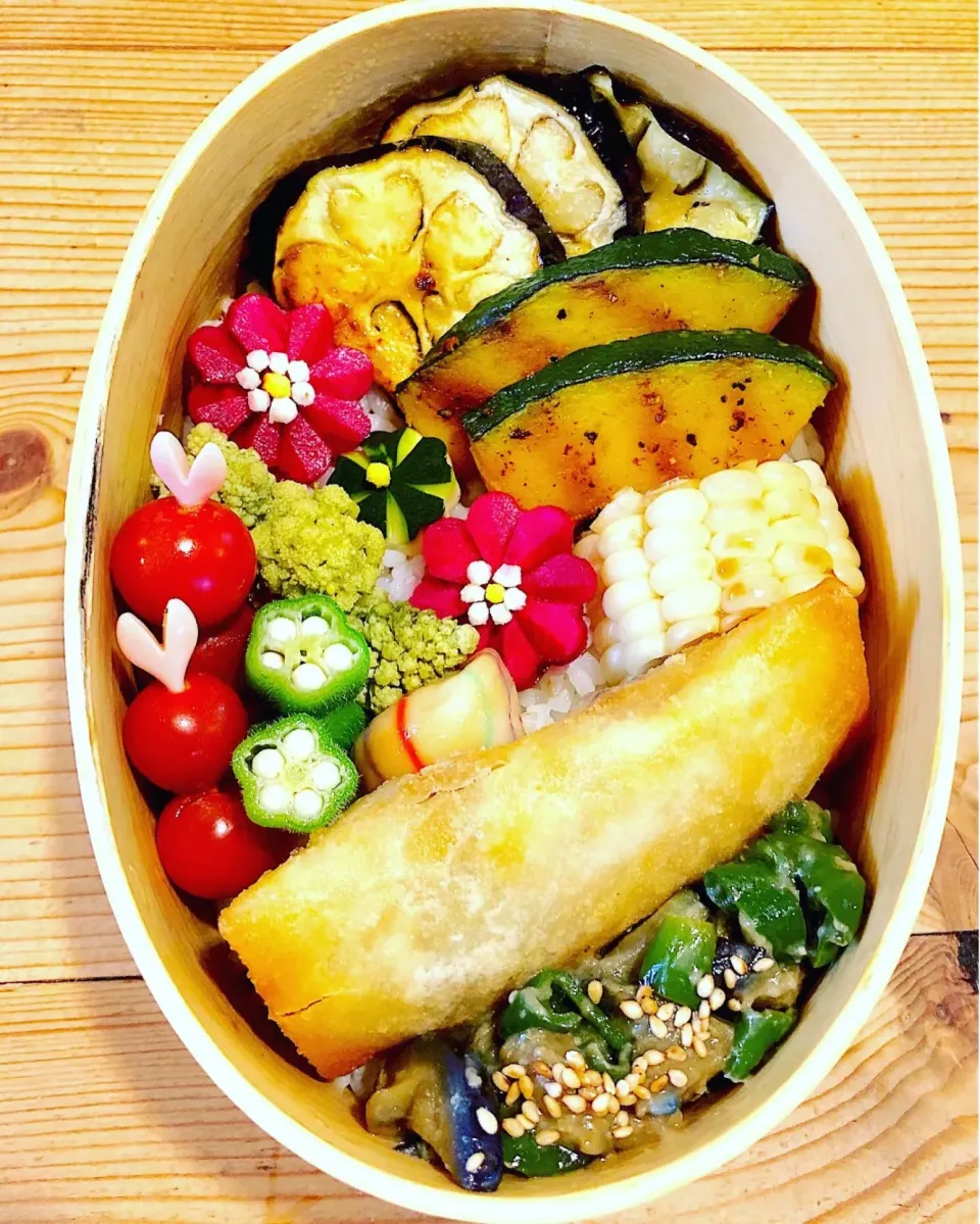 Snapdishの料理写真:今日のベジ弁当🍱|marikoさん