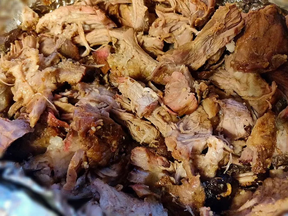 BBQ pulled pork using snake method|karenさん