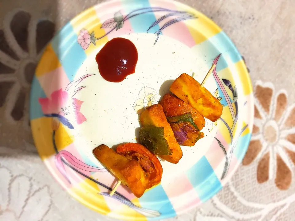 Snapdishの料理写真:paneer tikka|IndianHands🙏さん