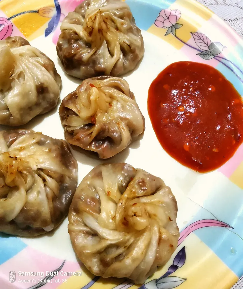 Snapdishの料理写真:fried veg momos|IndianHands🙏さん