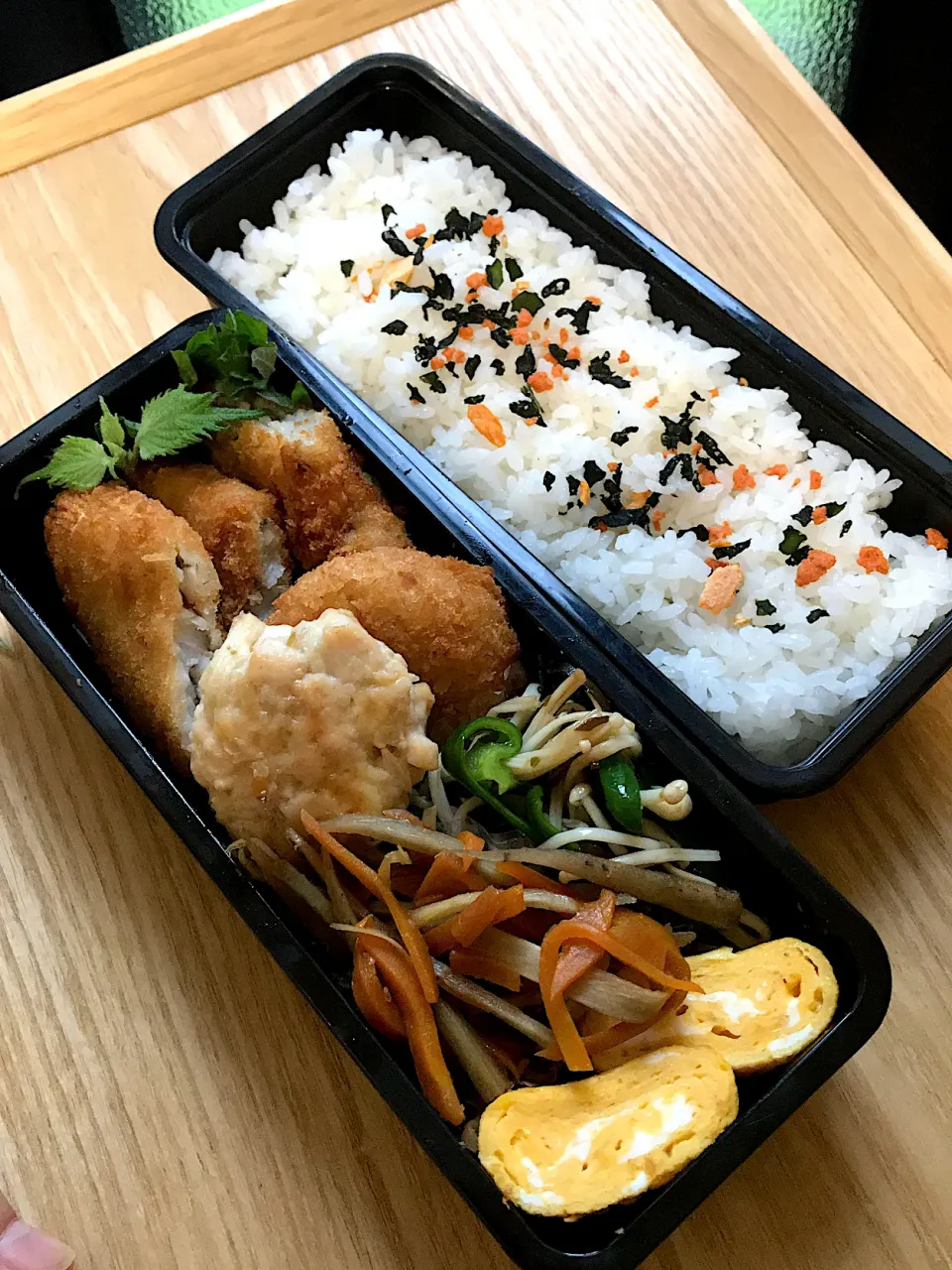 タラのフライ弁当|二キィさん