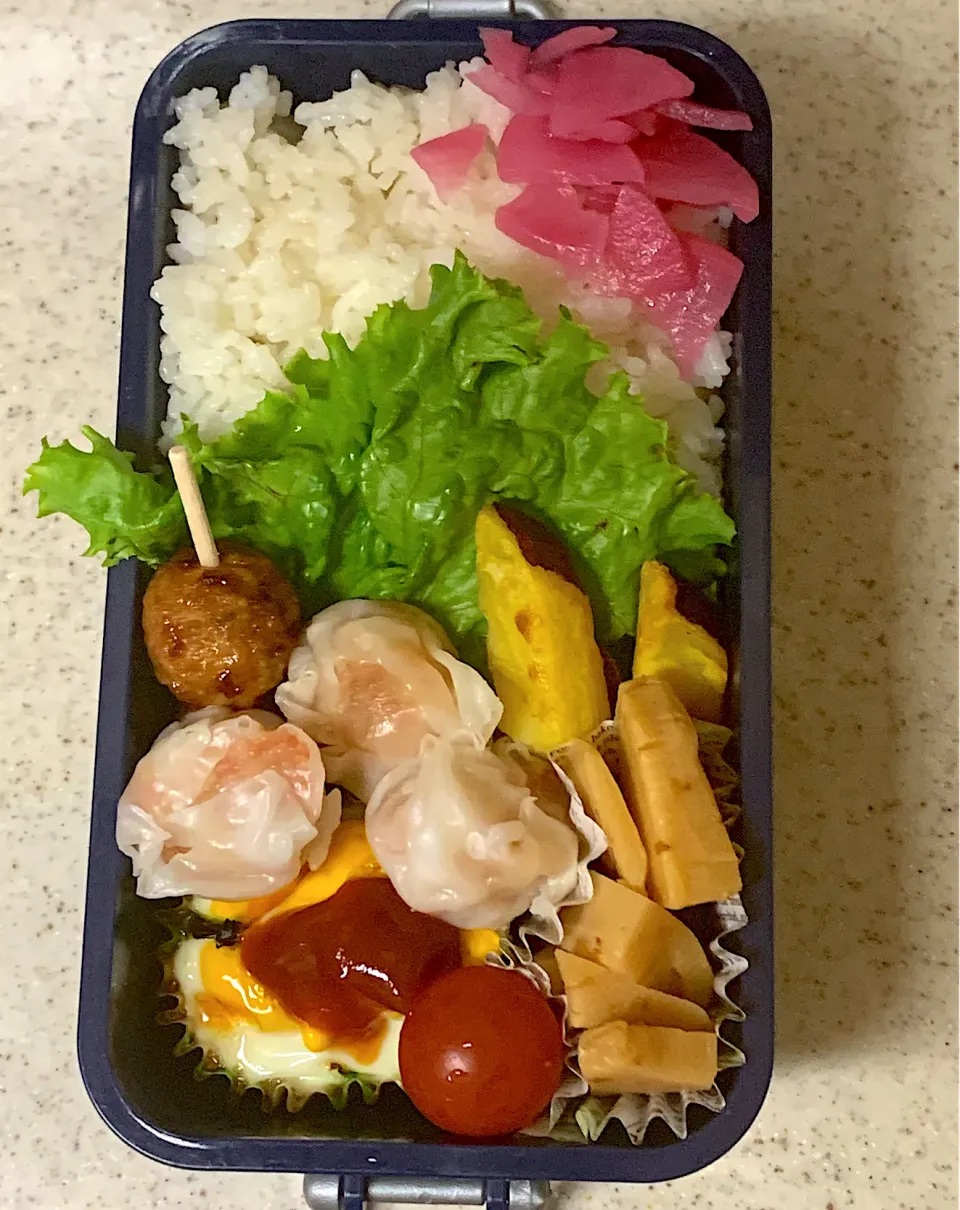 焼売と鶏つくね弁当|besさん