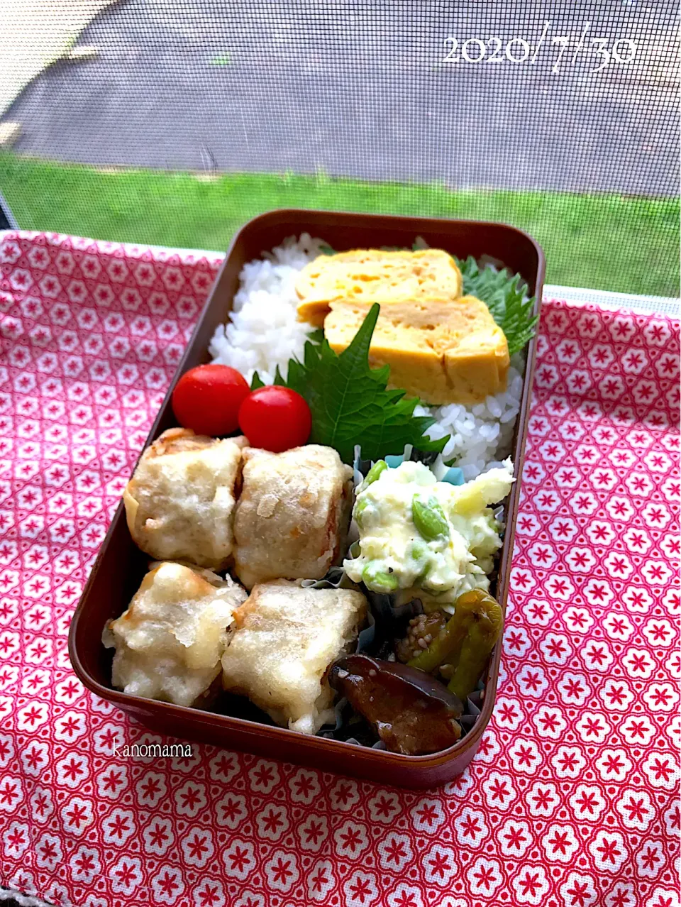 Snapdishの料理写真:兄さん弁当♪揚げしゅうまい〜|ゆきさん