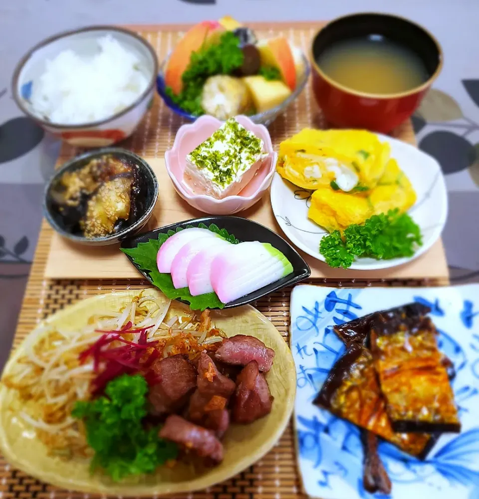 Snapdishの料理写真:今日の朝ご飯🍚|こまちさん