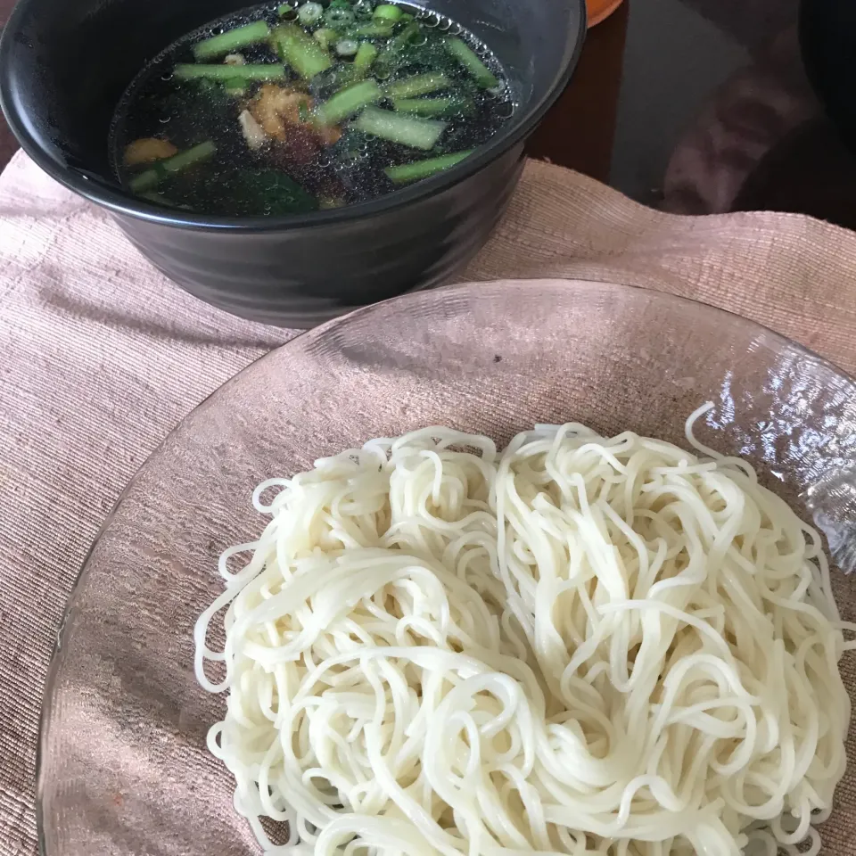 鶏つけそうめん|純さん