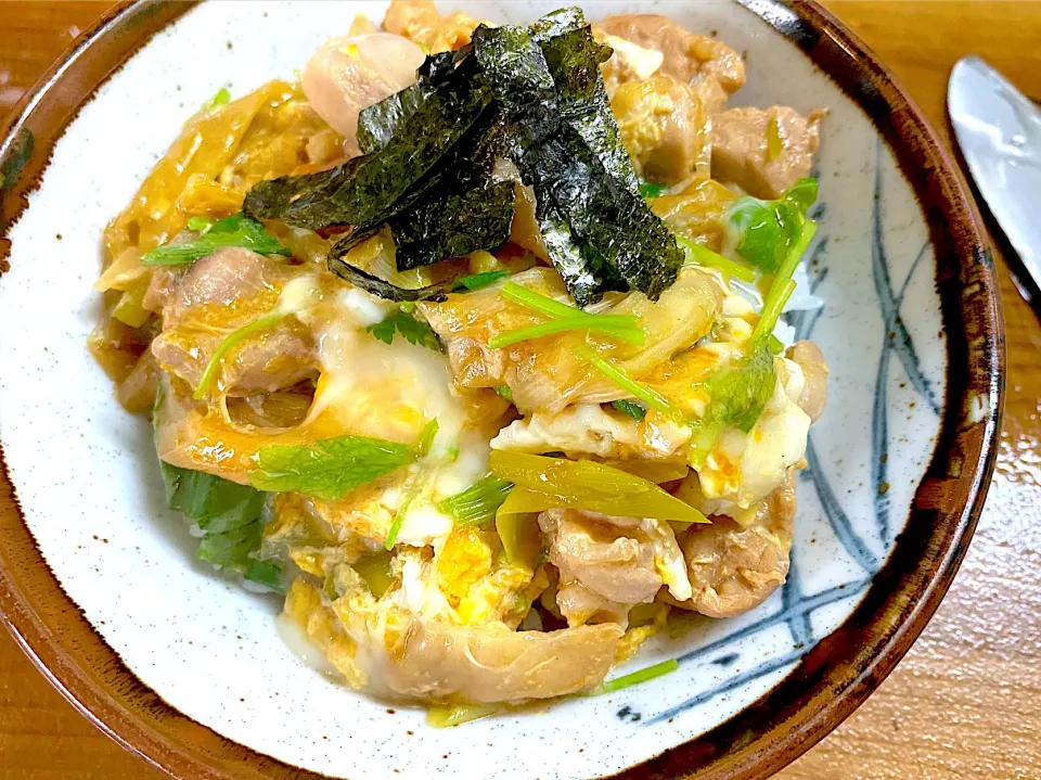 関東風親子丼|名状しがたいゴミムシのようなものさん