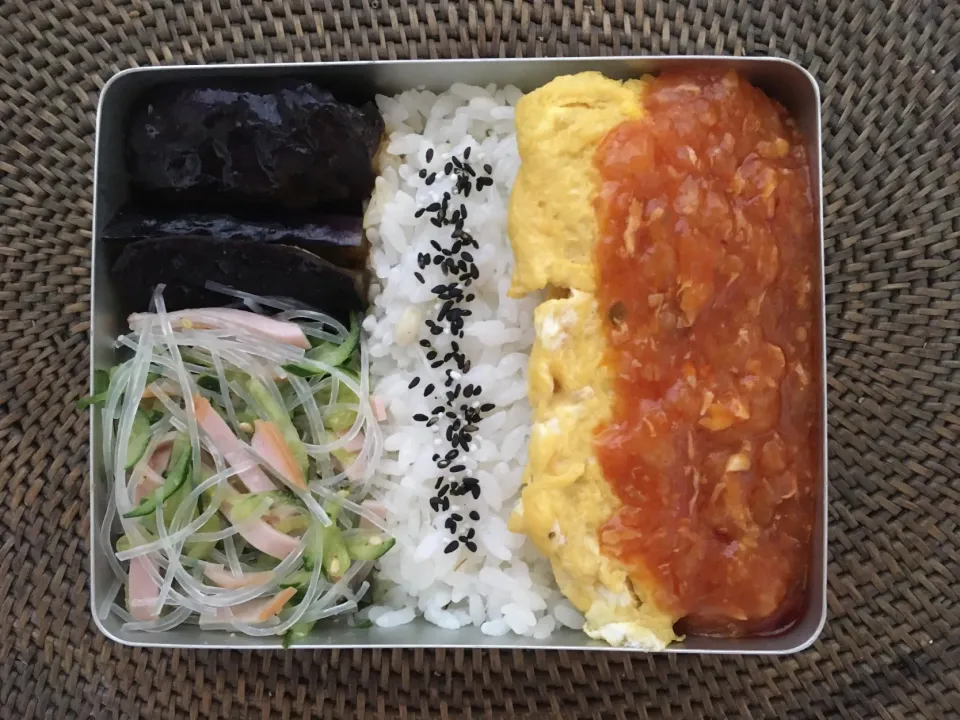 卵焼きチリソース弁当|*なおみん*さん