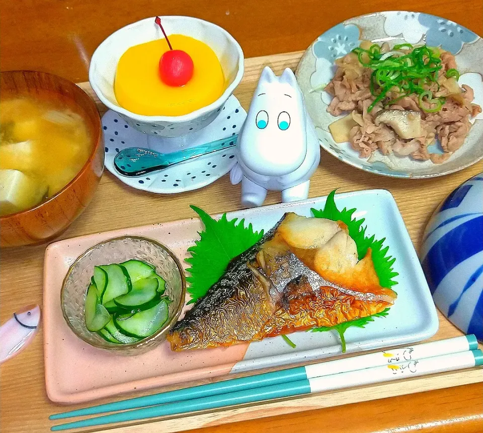 サバの塩焼き🐟️|とししいたけさん