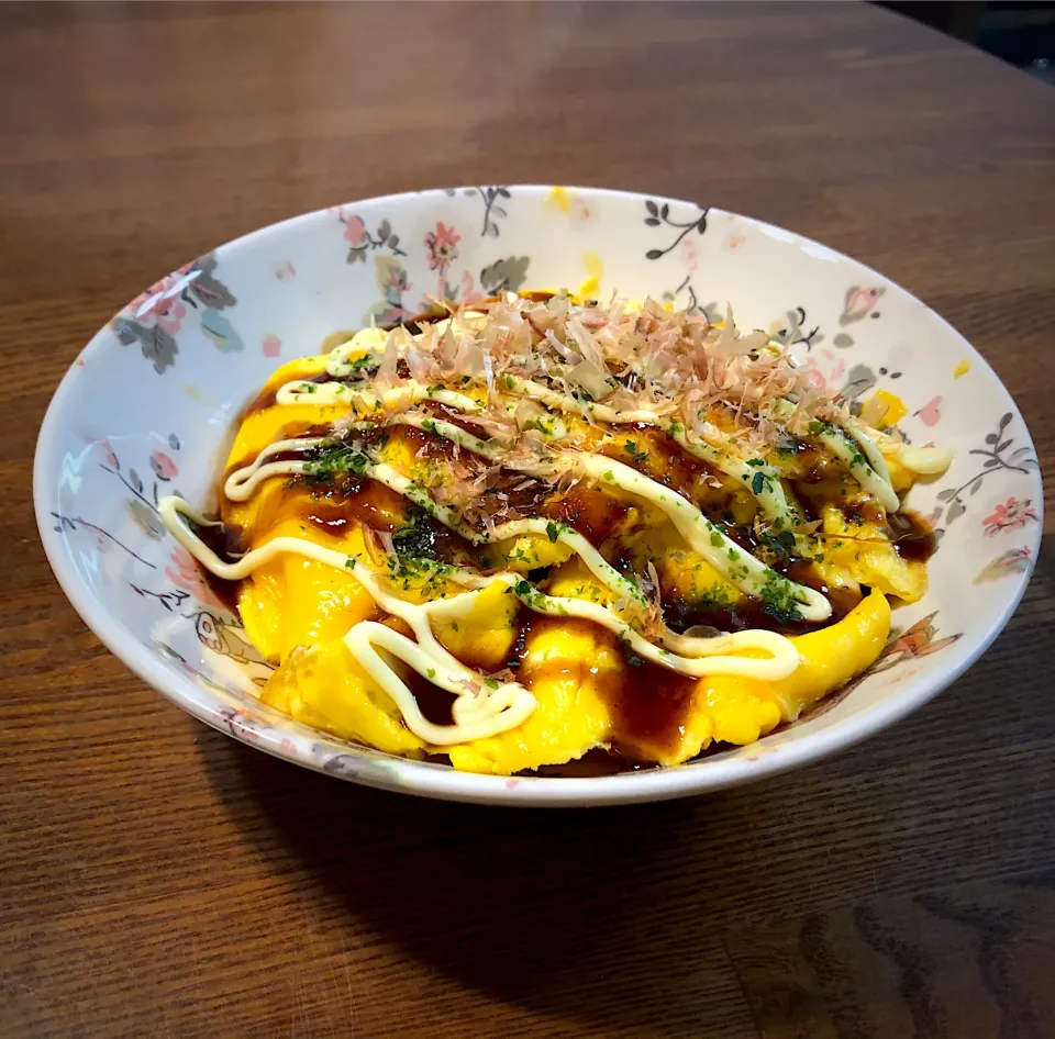 だしと醤油のオムうどん★|ちろるろさん