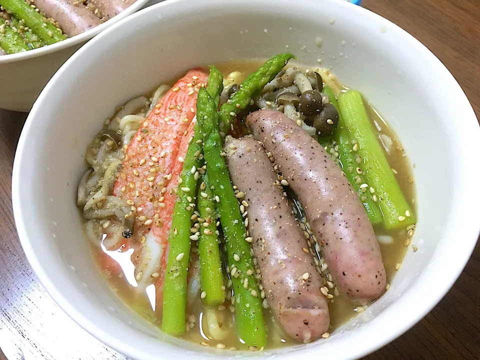 塩＋醤油ラーメン🍜|やないゆいさん