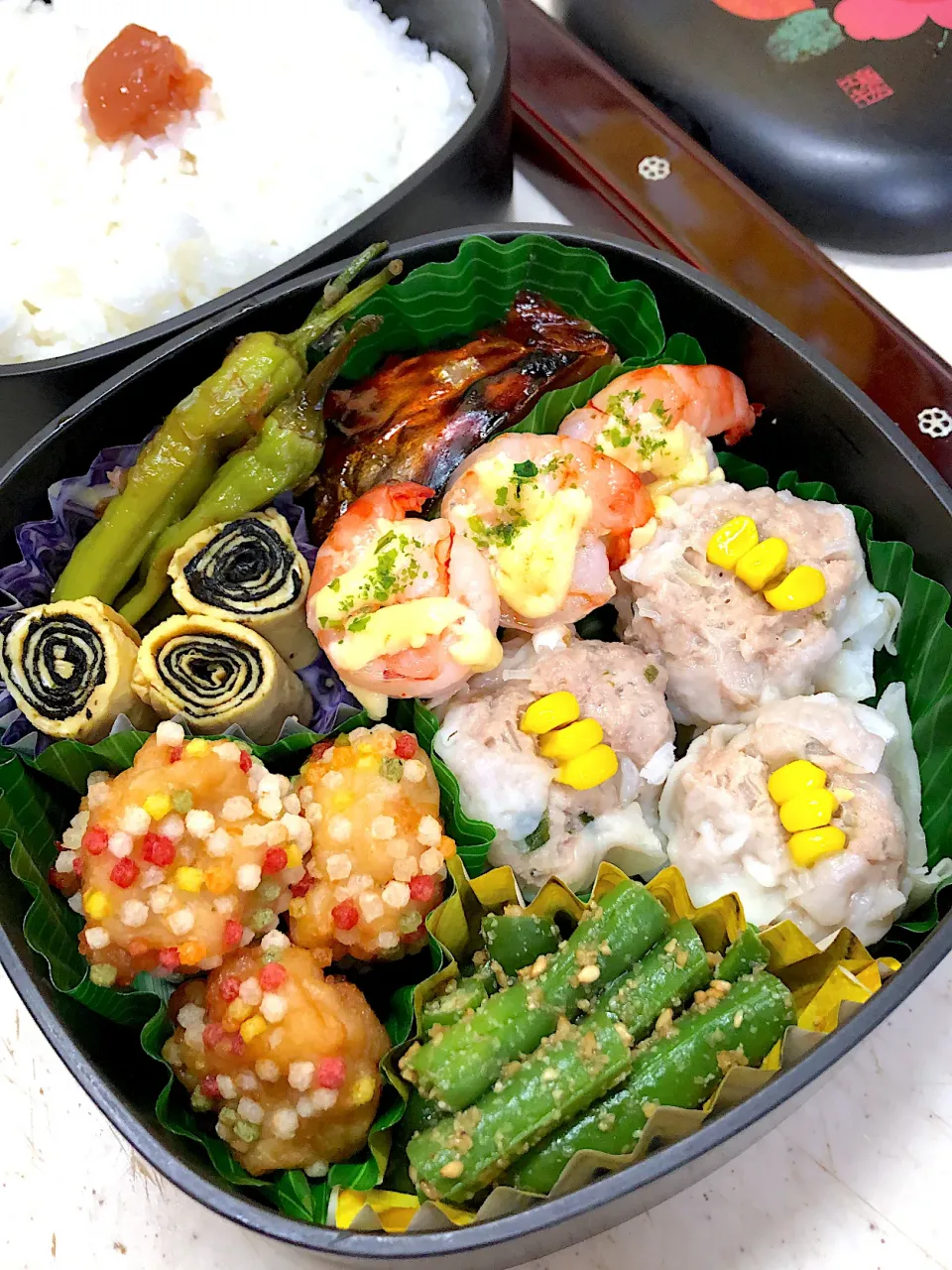 しゅうまい・エビ団子弁当|teteさん