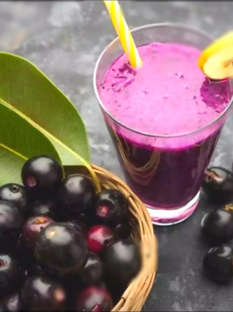 Java Plum Smoothie...Indian Jaamun Fruit Smoothie 😋|Swaad India Kaさん