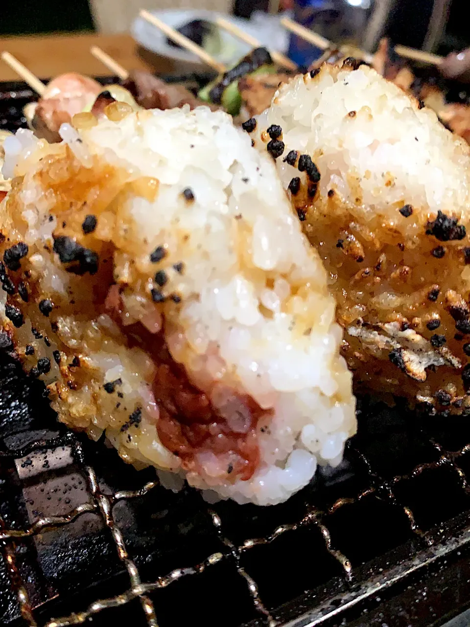 焼きおにぎり(о´∀`о)焼き肉には焼きおにぎりよね🥳|Lucky克子ちゃんさん