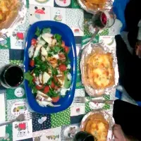 Snapdishの料理写真:lasagna and rucola salad|Ledi's cookingさん