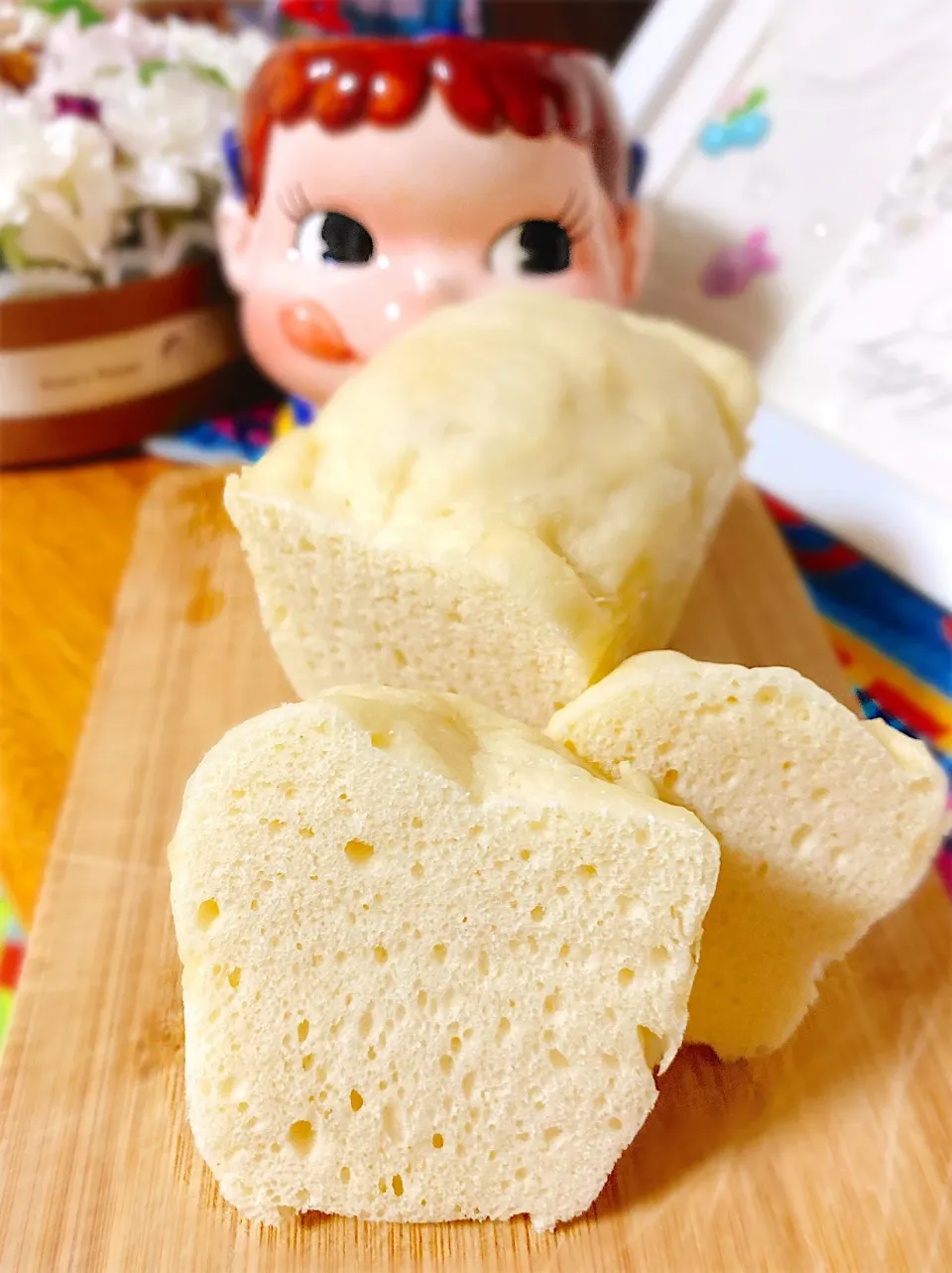 ぽき。さんの料理 息子へのお誕生日朝ごパン♡世界一ズボラなBOXパン。|ぽき。さん