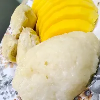 Snapdishの料理写真:pulut magga & durian😜|Ana Arfahさん