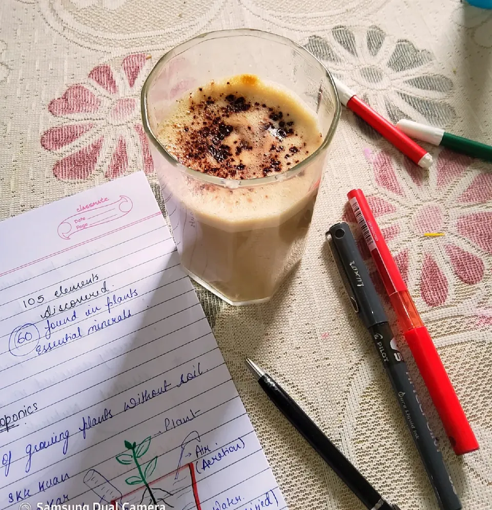 Snapdishの料理写真:study time morning coffee|IndianHands🙏さん