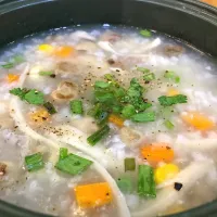 Snapdishの料理写真:Vegetables Congee|Thien Anさん