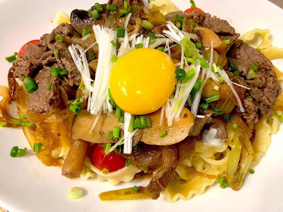 Pasta alla sukiyaki|Rjさん