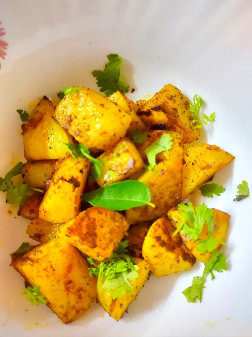 Masala Potato🤩|Dhanshreeさん