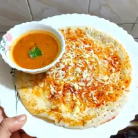 Cheese Schezwan Dosa🤩|Dhanshreeさん