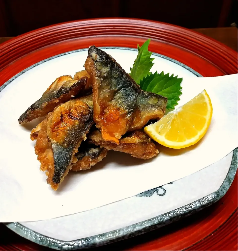 小サバの竜田揚げ|あらいぐまのしっぽさん