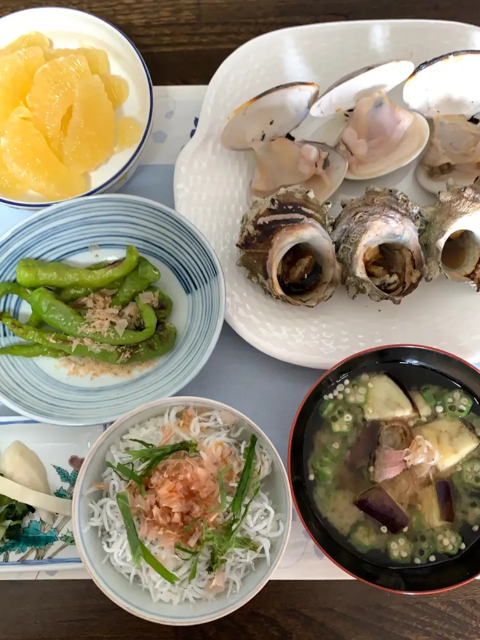 サンデーモーニングの魚貝定食❣️|tamemitiさん