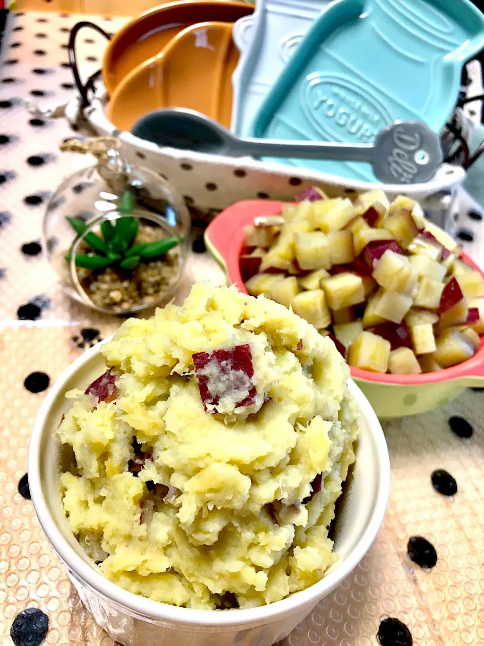 🍠さつまいもペースト🍠薩摩芋の甘露煮🍠|がぁがさん