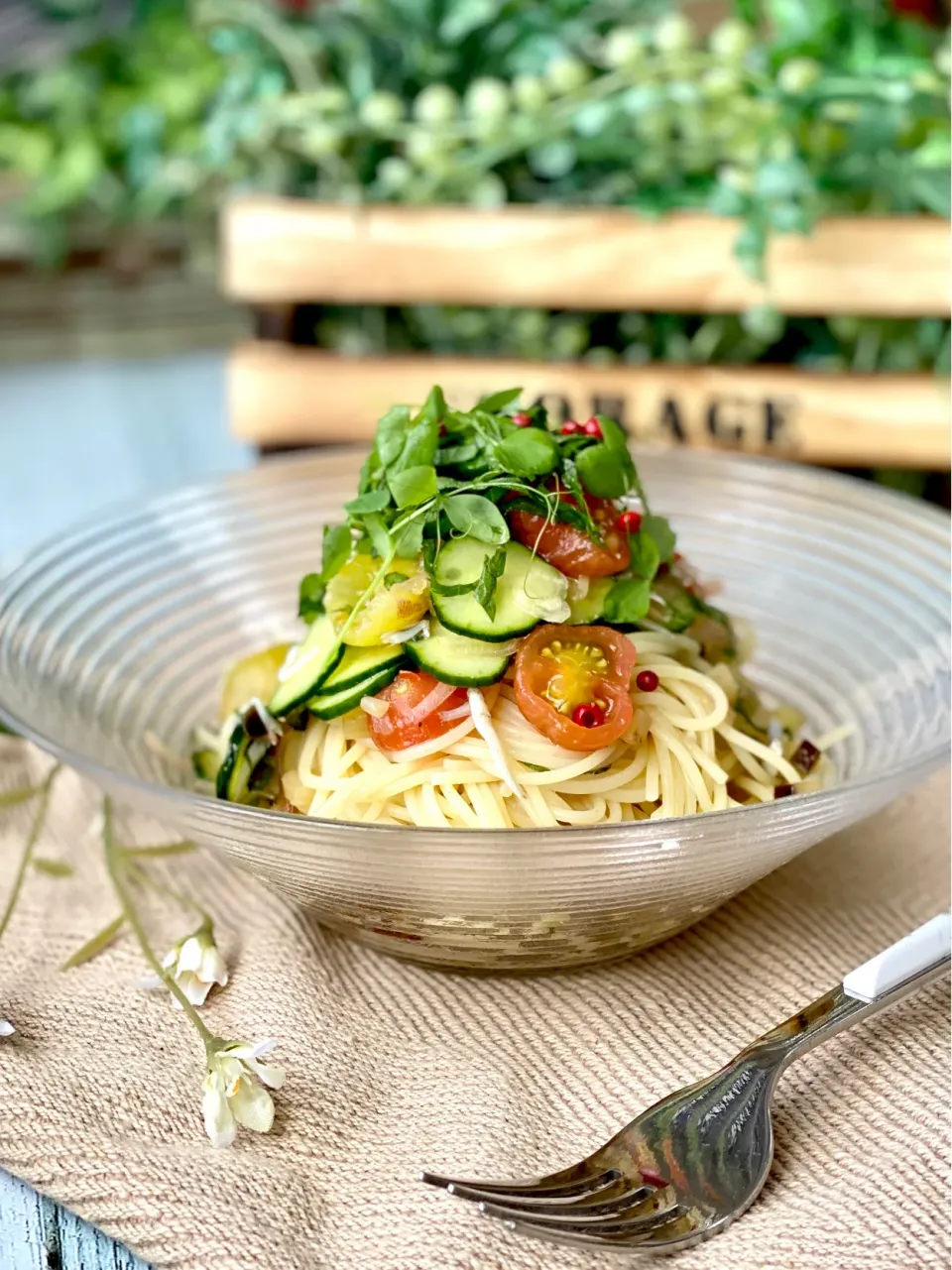 冷製 夏野菜パスタ|富士子🍒🐰🍓さん