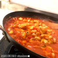 Snapdishの料理写真:ポーク&ビーンズ|shoooocoさん