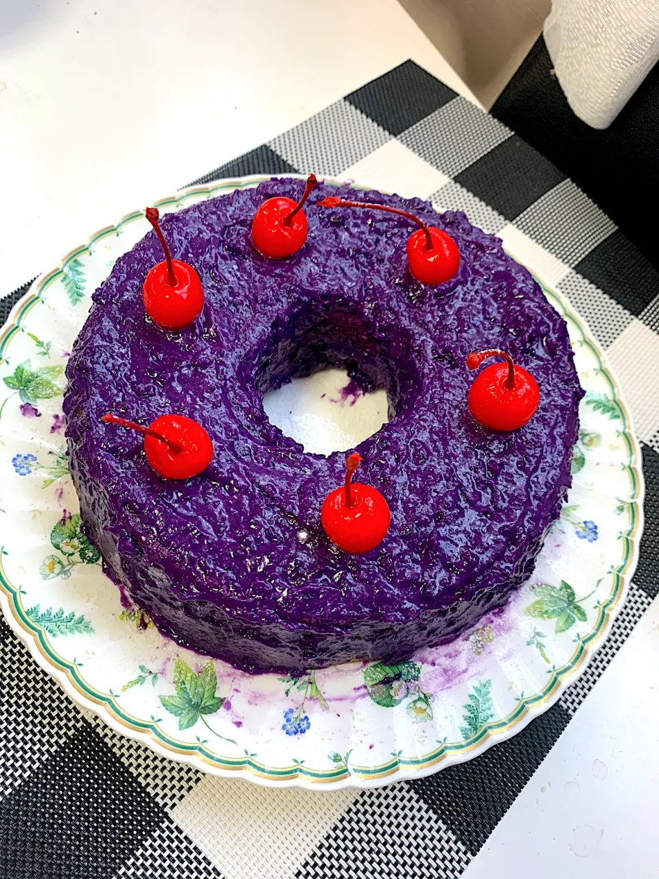 Ube cake|gachiyunaoさん