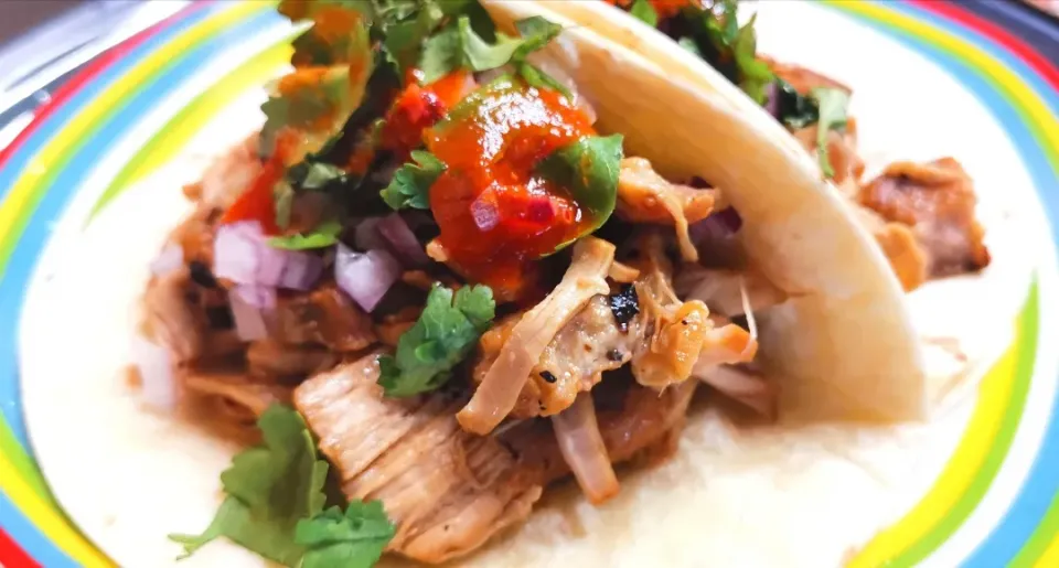 Pork carnitas tacos|Jorge Bernal Márquezさん