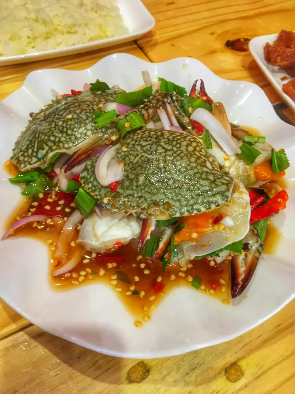 Spicy blue crab salad|Wid_Khetsophonさん