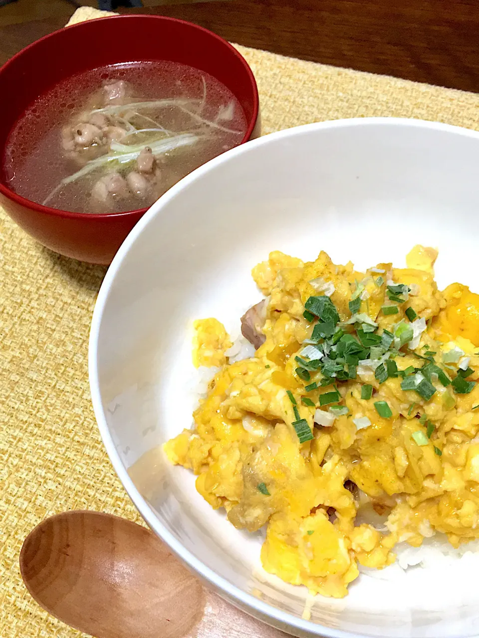 プロフェッショナルでやってた親子丼&スープ|ゆうさん